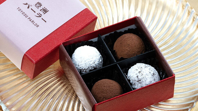 カカオハンターズのチョコレートを使った特別なトリュフショコラ【豊洲パーラー】