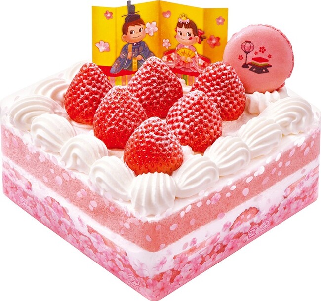 子どもも大人も楽しめるひなまつりスイーツが勢ぞろい！　不二家洋菓子店「ひなまつりセール」