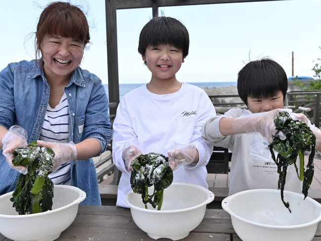 【2～3月限定！日帰り】わざわざ行きたい☆早春の鳴門でご当地体験♪ わかめ塩蔵＆郷土料理バイキング＆天然温泉