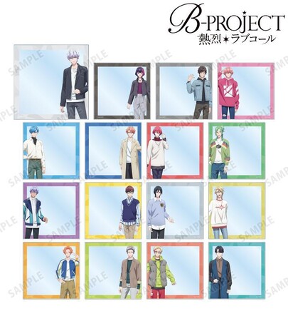 『B-PROJECT ～熱烈＊ラブコール～』のトレーディングアクリルカード、トレーディングアクリルネームプレートの受注を開始！！アニメ・漫画のオリジナルグッズを販売する「AMNIBUS」にて