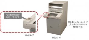 足利銀行でATMによる地方税統一QRコード納付の取り扱いを開始