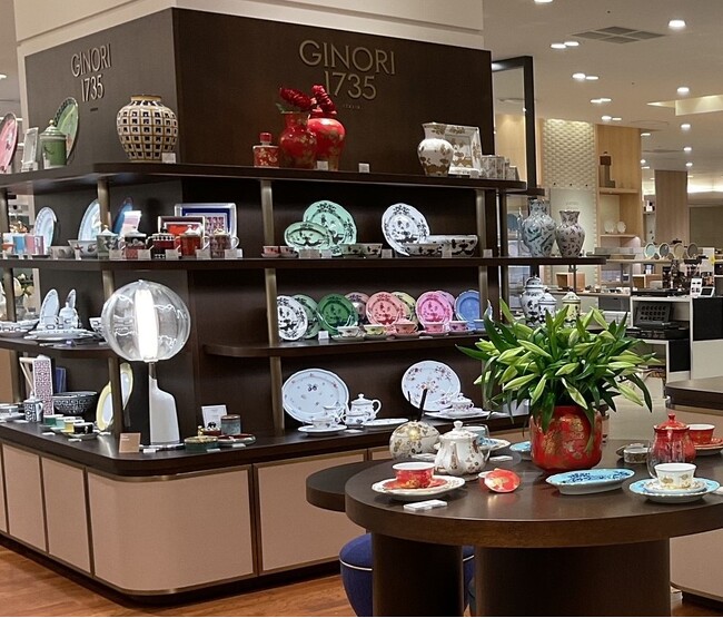 GINORI 1735 阪急うめだ本店、2024年1月30日（火）リニューアルオープン