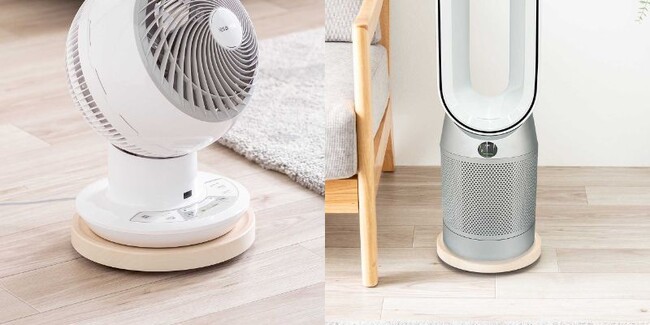 重たい家電をスムーズに移動できる掃除の際にも便利な平台車を2色展開で2月6日に発売