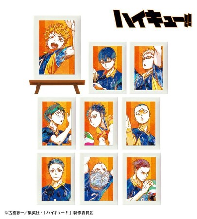 アニメ『ハイキュー!!』のトレーディング Ani-Art 第2弾 ミニアートフレーム、Ani-Art 第2弾 BIG缶バッジの受注を開始！アニメ・漫画のオリジナルグッズを販売する「AMNIBUS」にて