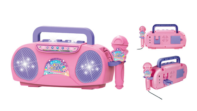 絶対的な未来のアイドルに！？マイクを握ってマジで歌える「キッズカラオケ」が3月新発売