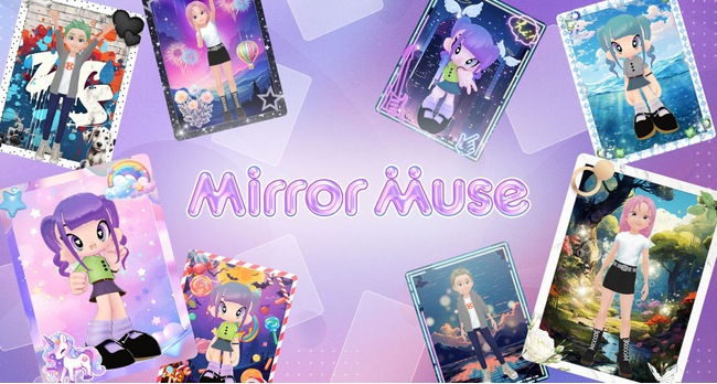写真１枚から始まる私だけのアバター体験アプリ【Mirror Muse】 リリース。