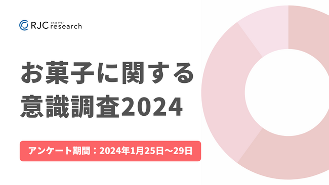 RJCリサーチ「お菓子に関する意識調査2024」を実施