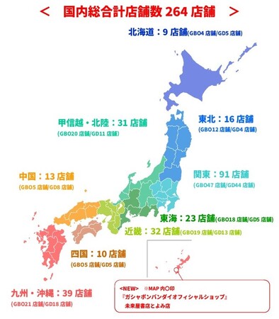 【国内店舗数 最多更新中！※】バンダイ公式の「ガシャポン(R)」大型専門店が登場 『ガシャポンバンダイオフィシャルショップ』未来屋書店とよみ店　2024年2月15日(木)オープン！