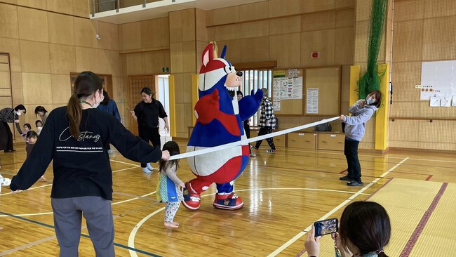 ゴーディーが子育て広場「ハッピー」に訪問しました！