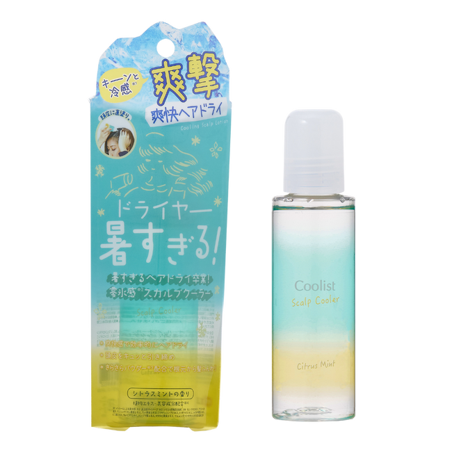 【真夏の汗だくドライヤータイムをレスキュー】頭皮に直塗り！暑すぎるヘアドライに「-5℃」(※1)の零氷感！