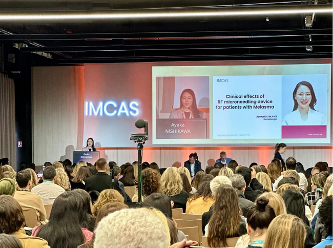 【SBCメディカルグループ】2024年2月開催「IMCAS World Congress 2024」にて研究結果を発表