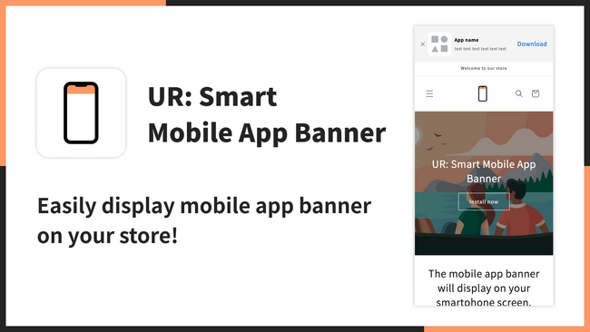 【海外向け】 EC 拡張アプリ「UR: Smart Mobile App Banner」を、株式会社 UnReact がリリース