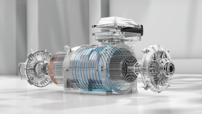 ABB、エネルギー効率と高出力のベンチマークとなる水冷式IE5 SynRMモータで世界初を達成