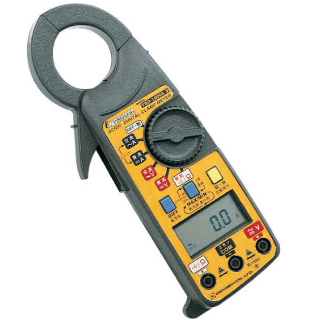 クランプメーター TRD-1000A-3の取り扱いを開始