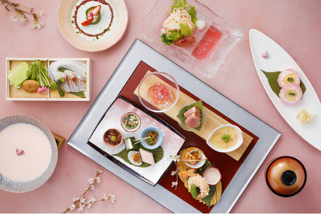 琵琶湖マリオットホテル　滋賀県の美食とともに春の訪れを感じる和テイストのランチ「Discover SHIGA Lunch ～SAKURA～」を発売