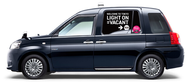 国際自動車・大和自動車交通がモビリティ車窓メディア「Canvas」を活用した訪日客向けのタクシーの乗り方啓発に関する実証実験を実施