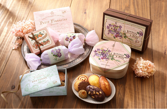 焼き菓子専門店〈ビスキュイテリエ ブルトンヌ〉のホワイトデー&春　春限定の華やかな焼き立て商品や焼き菓子ギフトが勢揃い！2月1 5 日（ 木 ）より順次発売