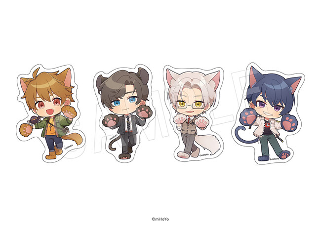 『未定事件簿』より、猫耳姿のミニキャラ描き起こしグッズや「もちころりん」の一般販売が決定！