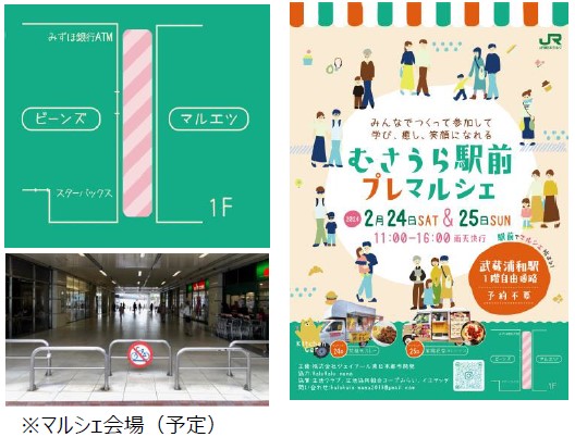 武蔵浦和の新たな顔に！？「むさうら駅前プレマルシェ」