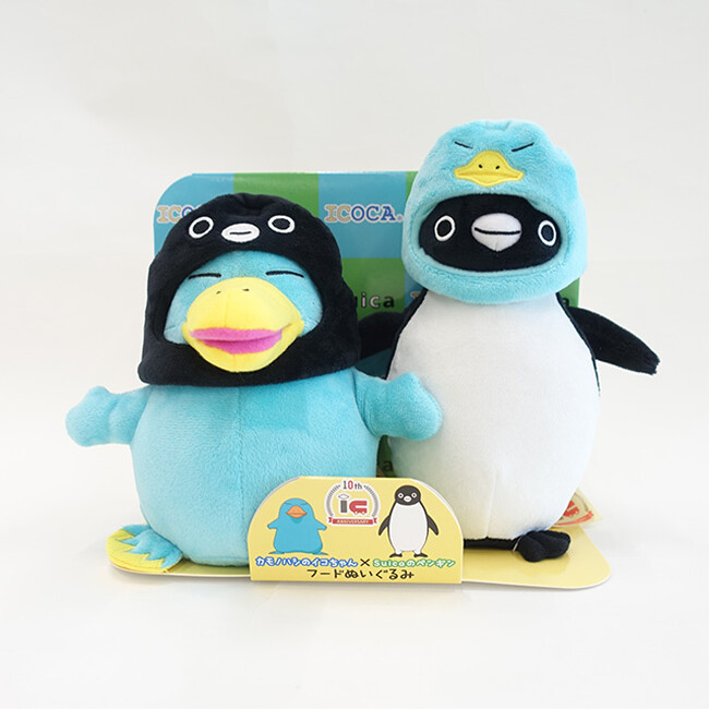 ～東西 夢のコラボレーション！～ ICOCAのイコちゃん×Suicaのペンギン コラボぬいぐるみを発売します！