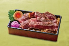 志布志市【Dining 萬來】黒毛和牛3種ステーキ弁当 志布志市【Dining 萬來】黒毛和牛3種ステーキ弁当
