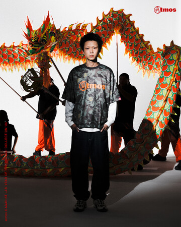 AGAINST LAB.とatmosが、旧正月を祝うコレクション「The Year of the Dragon」を発表