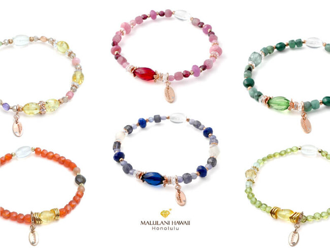 金運＆健康をもたらす太陽のパワーストーン ”（琥珀）アンバー” が、洗練されたおしゃれなパワーストーンブレスレットに！ハワイ発パワーストーンブランド・マルラニハワイより「ルーチェコレクション」新登場！