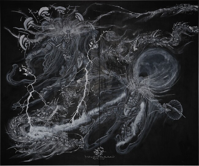 阪急うめだ本店にて“虚空”の世界を芸術で表現する絵師「SETSUO KANO SOLO EXHIBITION 加納節雄展」を開催