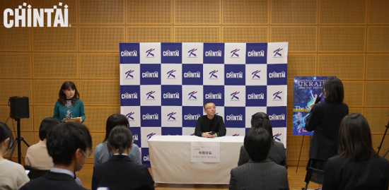 株式会社CHINTAI高校生記者を対象に取材体験を提供！ウクライナ国立バレエの寺田宜弘芸術監督が登場