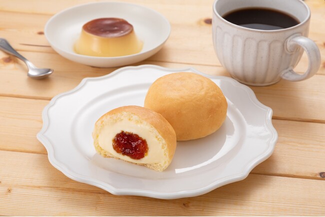 【三原市ふるさと納税限定品】 地産素材で地元を応援『大和の米粉を使用したプリンなくりーむパン』期間限定販売中