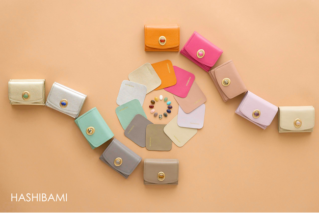 入荷のたびに完売する HASHIBAMI（ハシバミ）の【天然石ミニウォレット】初のリアルカスタムオーダー会を開催〈2月23～25日 東急プラザ 表参道原宿〉
