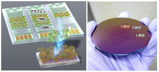 世界初、グラフェンなどの二次元材料テープを開発