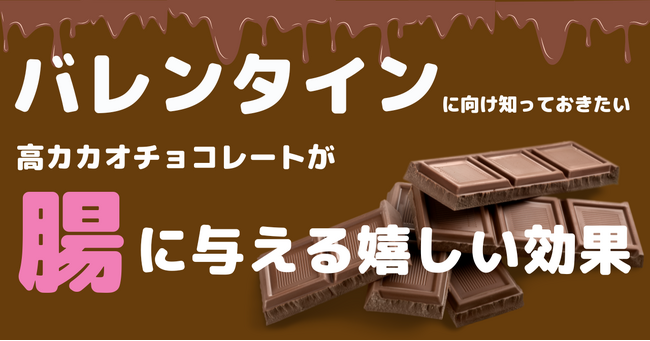 高カカオチョコレートの適度な摂取は、健康へ好影響を及ぼす！？バレンタインデーに向けて意識したい効果的なチョコレートの摂取方法について