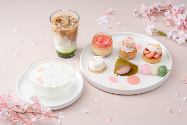 ハイアット セントリック 金沢　石川の老舗和菓子店「小山芳月堂」とのコラボ第2弾！桜モチーフの和洋スイーツの数々を満喫できる「桜スイーツ アフタヌーンティー」を提供