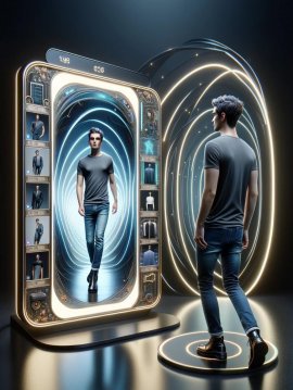 AI変身ミラー イメージ画像 AI変身ミラー イメージ画像