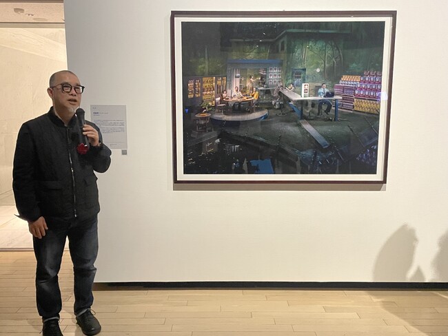 恵比寿映像祭2024台湾関連企画の一つ 周慶輝氏の作品「No.2」展示中