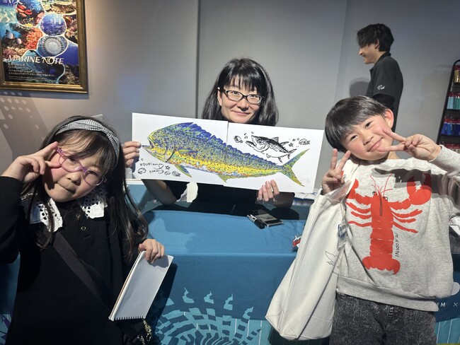 大好評につき再び開催決定！「NAMIKO氏のサイン会」と「ワークショップ」を実施します【神戸の水族館｜アトア】