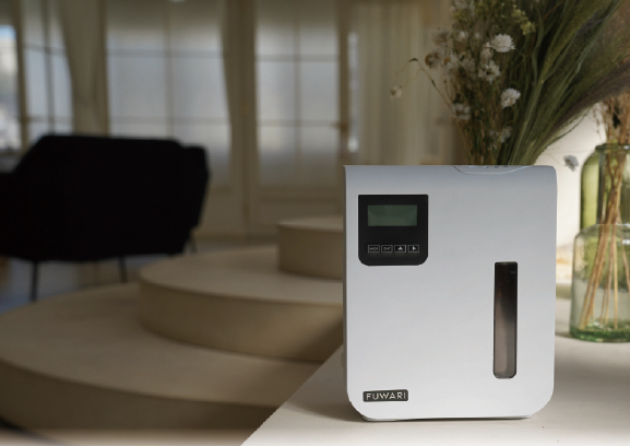 業務用アロマディフューザー「FUWARI」約38％の低ノイズ化及び高品質なミストへとアップグレード
