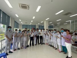 当社理学療法士が訪越した際の様子 当社理学療法士が訪越した際の様子