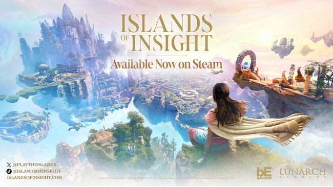 全てのパズルファンへ捧ぐ！『Islands of Insight』が遂に本日より発売開始！Behaviour InteractiveとLunarch Studios、渾身の新作