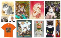 猫の日に合わせ「猫のダヤン」や、ナイツの土屋伸之ら芸能人画家も出品する『猫アートマーケット六本木』を2月20日～26日に入場無料開催！能登半島地震を免れた猫の輪島塗作品も