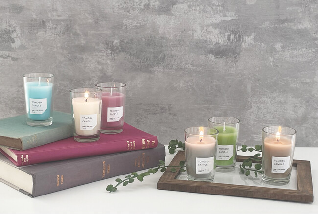 キャンドルの色とあかりを楽しむ、あえてのノンフレグランスキャンドルが新登場!