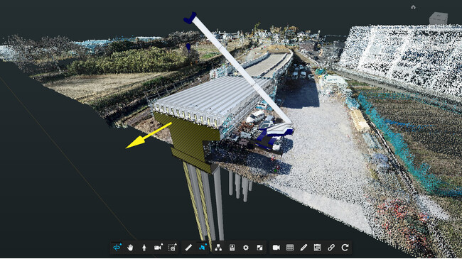KOLC＋、BIM点群から「2D断面図」を生成可能に。断面スライス、点群図化、クラウド共有に対応