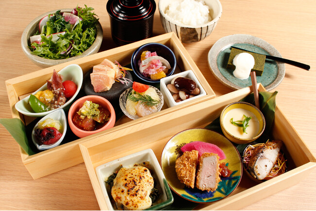 大阪・梅田から日本の農業を応援！全国の地域産品を詰め込んだハレの日ランチ2月19日(月)より農絆卓恵 茶屋町店にてスタート