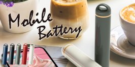 ポーチに収まる軽量コンパクトなスティックタイプのモバイルバッテリーを５色展開で株式会社PGAが2月27日から新発売