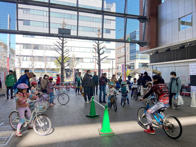 ちゃりフェスplus2024にて「自転車乗り方教室」を開催