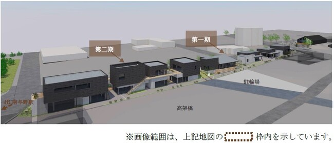 2024年春、南与野駅西口に商業施設「Kaya-Machi」が誕生します！