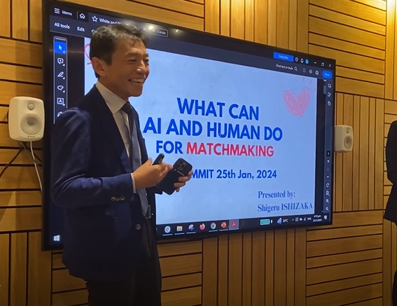 【婚活のIBJ】シンガポールにて、世界中のマッチング事業者の代表に向けIBJのビジネスモデルと今後の展望を発信。