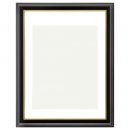 ハクバ 肖像額縁 入山 太子判サイズ 無反射PET（ブラック）