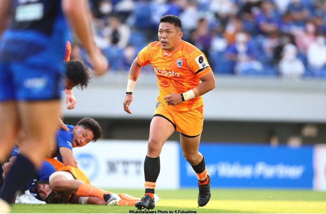 ラグビーリーグワン1部で活躍する杉本博昭選手とアンバサダー契約を締結